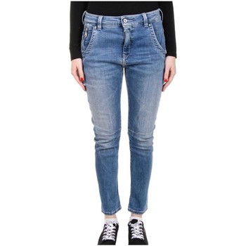 Textil Mulher Citizens of Humanity distressed-finish straight-leg jeans Pepe jeans  Azul