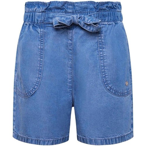 Textil Rapariga Shorts / Bermudas Pepe JEANS charcoal  Azul