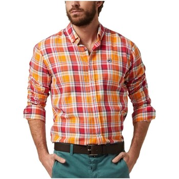 Textil Homem Camisas mangas comprida Altonadock  Laranja