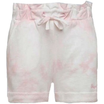 Textil Rapariga Shorts / Bermudas Pepe skinn JEANS  Rosa