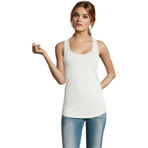 Textil Mulher Selecione um tamanho antes de adicionar o produto aos seus favoritos Sols Camiseta mujer tirantes Bege