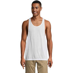 Textil Homem Tops sem mangas Sols Jamaica camiseta sin mangas Blanco