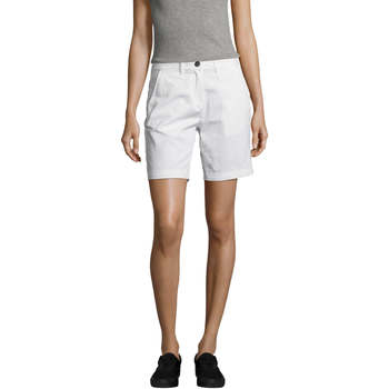 Textil Mulher Shorts / Bermudas Sols Jasper women shorts bermudas Blanco