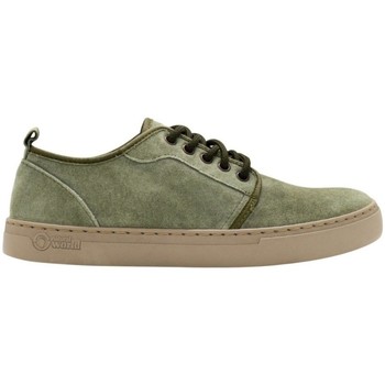 Natural World Sapatos Miso 6761 - Kaki Verde