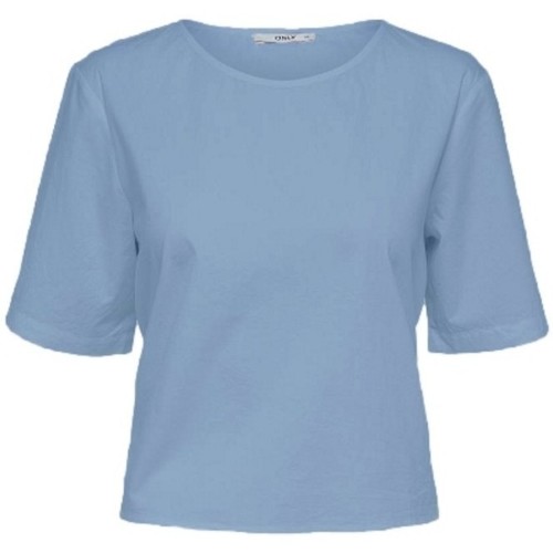 Textil Mulher Tops / Blusas Only T-Shirt mangas curtas Azul