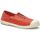 Sapatos Mulher Alpargatas Natural World Sapatos 102E - Rojo Vermelho