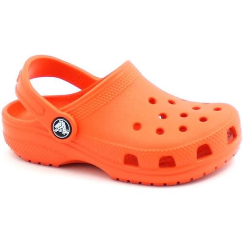 Sapatos Criança Chinelos Crocs CRO-RRR-204536-817 Laranja