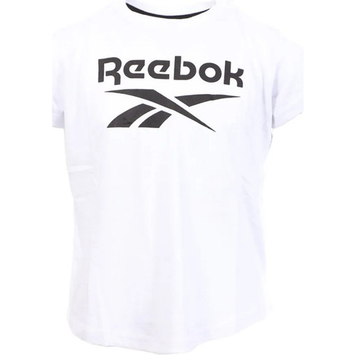 Textil Rapariga T-Shirt Helmut mangas curtas Reebok Sport  Branco