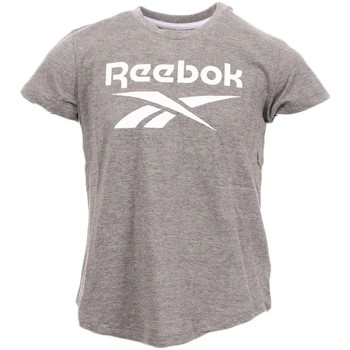 Textil Rapariga T-shirts e Pólos Reebok Sport  Cinza