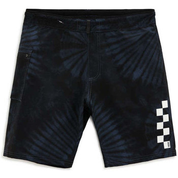 Textil Homem Fatos e shorts de banho Fade Vans Cal?�?�es MN Surf Trunk 3 Dress Blues/Tie Dye 
