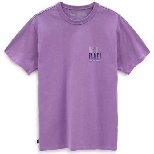 Textil Homem T-shirts e Pólos Vans MN Off The Wall Classic GRaphic SS English Lavender Violeta