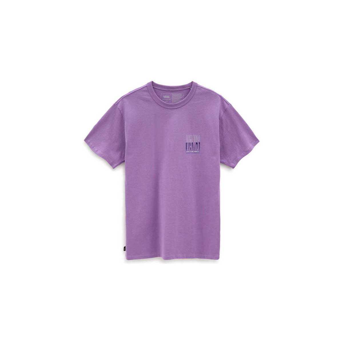 Textil Homem T-shirts e Pólos Vans MN Off The Wall Classic GRaphic SS English Lavender Violeta