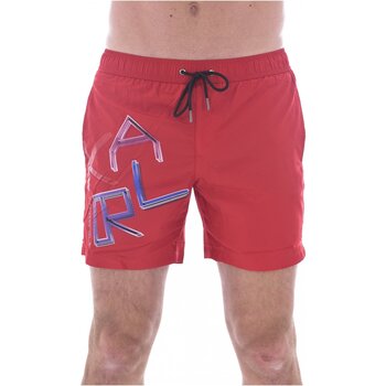 Textil Homem Fatos e shorts de banho Karl Lagerfeld KL21MBM04 Vermelho