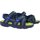 Sapatos Criança Chinelos Joma Chanclas  Wave Jr 2103 Navy Green Fluor Azul