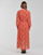 Textil Mulher Vestidos compridos Vero Moda VMFLOW Vermelho