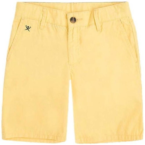 Teabstract-shaped Rapaz Shorts / Bermudas Hackett  Amarelo