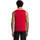 Textil Homem Tops sem mangas Sols Justin camiseta sin mangas Vermelho