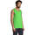 Textil Homem Tops sem mangas Sols Justin camiseta sin mangas Verde