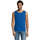Textil Homem Tops sem mangas Sols Justin camiseta sin mangas Azul