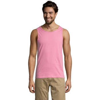 Textil Homem Sapatos & Richelieu Sols Justin camiseta sin mangas Rosa