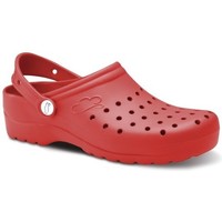 Sapatos Sapatilhas Feliz Caminar Zuecos Sanitarios Flotantes Gruyere - Vermelho