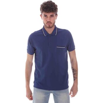 Textil Homem T-shirts e Pólos Key Up 2Q827 0001 Azul