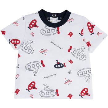 Textil Criança T-Shirt mangas curtas Chicco 09067163000000 Branco