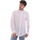 Textil Homem Camisas mangas comprida Gaudi 111GU45006 Branco