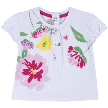 Textil Rapariga T-Shirt mangas curtas Chicco 09067270000000 Branco