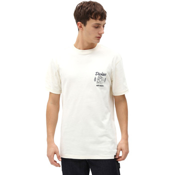 Textil Homem T-Shirt mangas curtas Dickies DK0A4X9NECR1 Branco