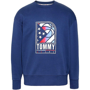 Textil Homem Sweats Tommy Jeans DM0DM10661 Azul