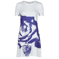Textil Mulher Vestidos curtos Desigual WASHINTONG Branco / Azul