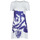 Textil Mulher Vestidos curtos Desigual WASHINTONG Branco / Azul