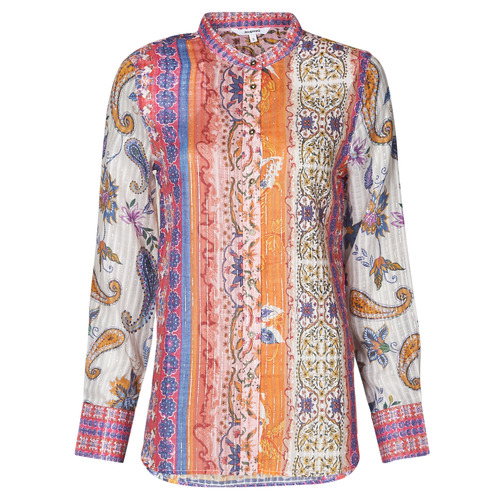 Textil Mulher Tops / Blusas Desigual BOHO Multicolor