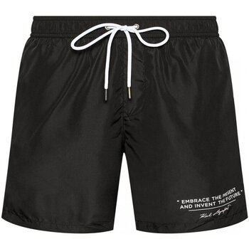 Textil Homem Fatos e shorts de banho Karl Lagerfeld KL21MBM07 Preto