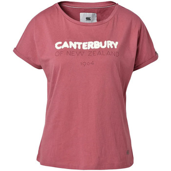 Textil Mulher T-Shirt mangas curtas Canterbury  Rosa