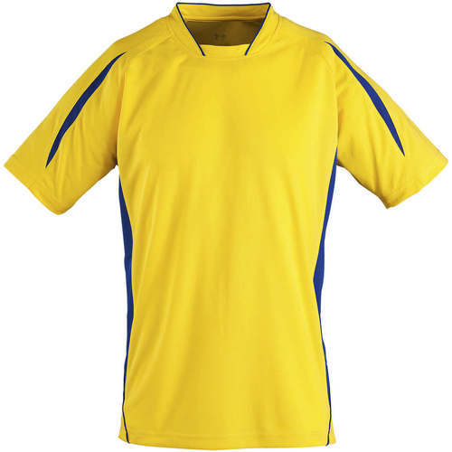 Textil Criança Regent Fit Camiseta Manga Sols Maracana - CAMISETA NIÑO MANGA CORTA Amarelo