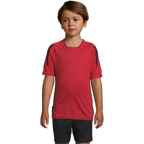 Textil Criança Regent Fit Camiseta Manga Sols Maracana - CAMISETA NIÑO MANGA CORTA Vermelho