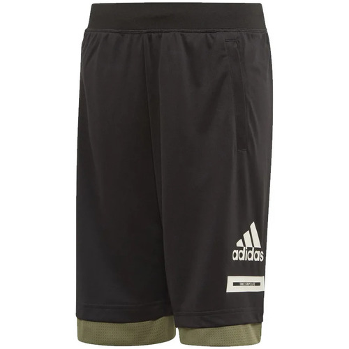 Textil Rapaz Shorts / Bermudas adidas pureboost Originals  Preto