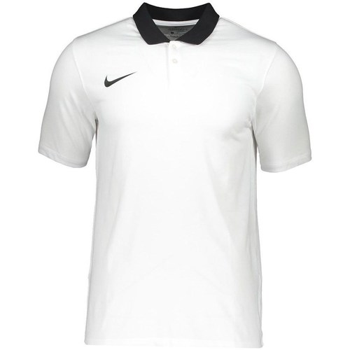 Textil Homem T-Shirt mangas curtas Nike producto Drifit Park 20 Branco