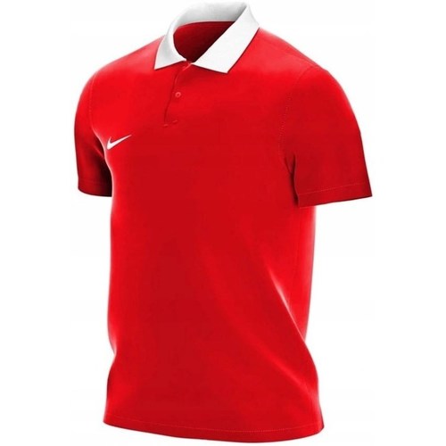 Textil Homem T-Shirt mangas curtas Nike Drifit Park 20 Vermelho