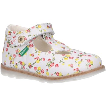 Sapatos Rapariga Sapatos & Richelieu Kickers 785067-10 NONOCCHI Blanco