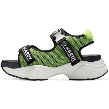 Sapatos Mulher Sapatilhas Ed Hardy - Aqua sandal green-black Verde
