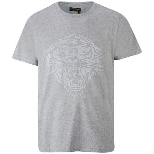 Textil Homem Toalha de praia Ed Hardy Tiger glow t-shirt mid-grey Cinza