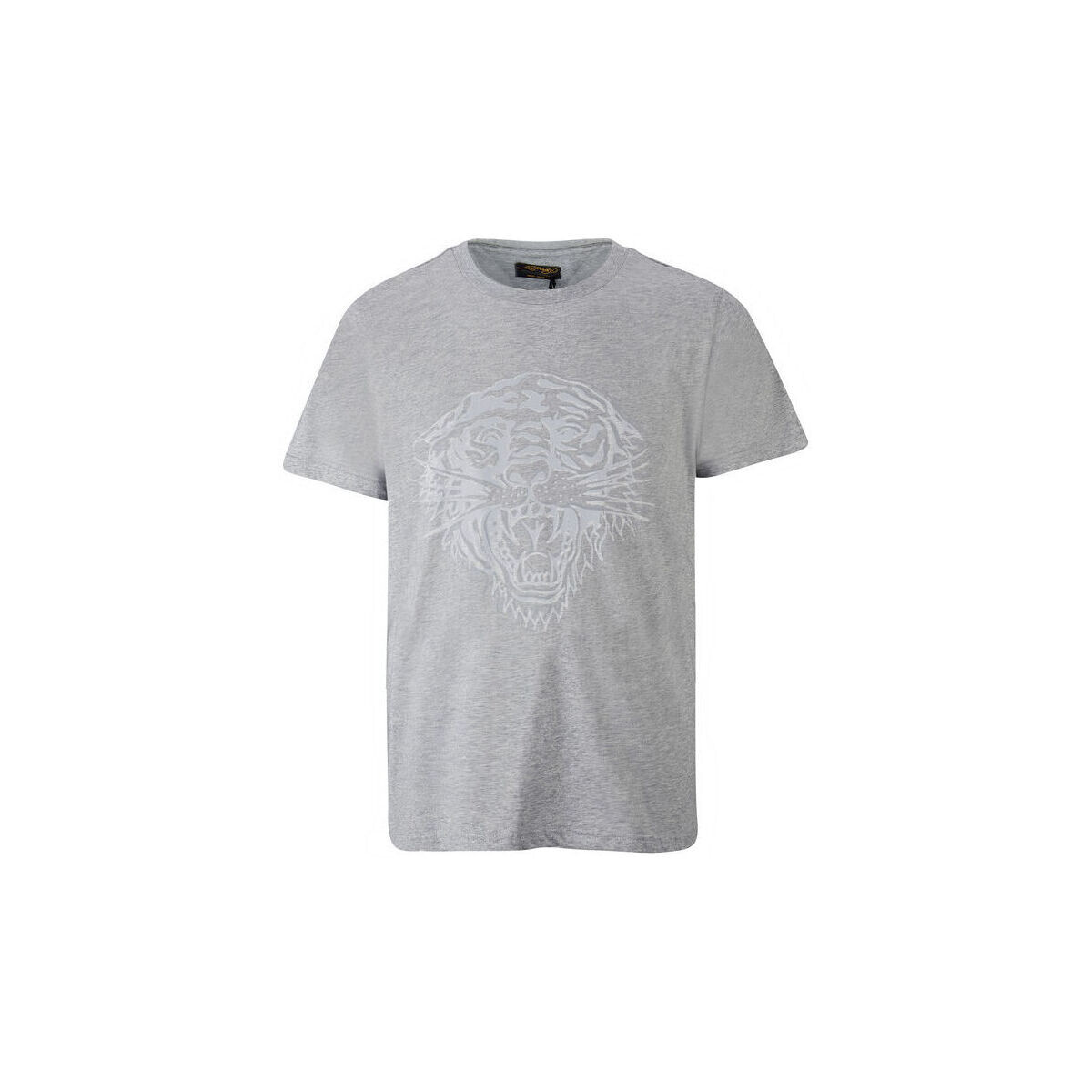 Textil Homem T-Shirt mangas curtas Ed Hardy Tiger glow t-shirt mid-grey Cinza