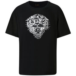 Textil Homem T-Shirt mangas curtas Ed Hardy - Tiger-glow t-shirt black Preto