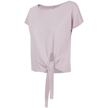 Textil Mulher T-Shirt mangas curtas 4F TSD023 Cor-de-rosa