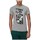 Textil Homem T-Shirt mangas curtas 4F H4L21 TSM011 Cinza