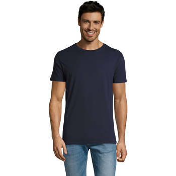 Textil Homem T-shirt mangas compridas Armani jeans Sols Martin camiseta de hombre Azul