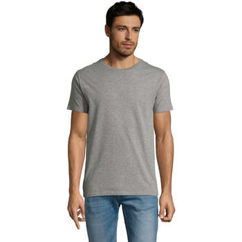 Textil Homem Boy Crew Neck Long Sleeve Knitted Sweat Shirt Sols Martin camiseta de hombre Cinza